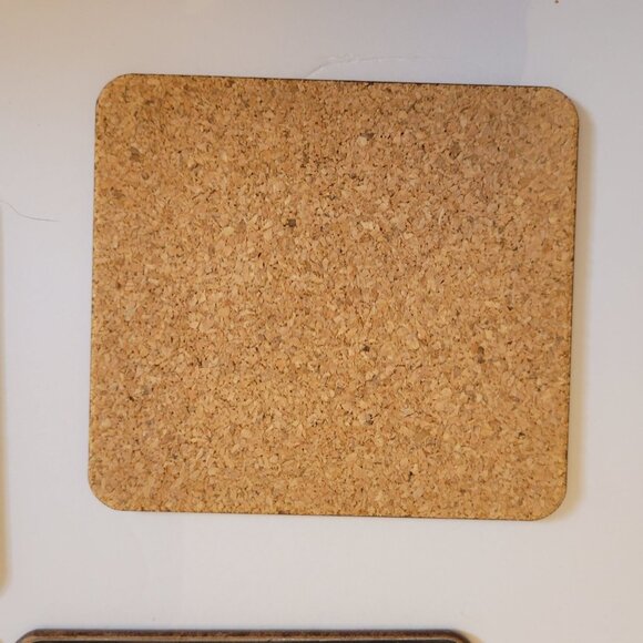 Set Of 6 Aboriginal Art Coasters With Cork Backing By Danny Eastwood - Picture 6 of 12